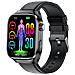 Orologio Intelligente, Ecg, Frequenza Cardiaca, Pressione Sanguigna, Sonno, Contapassi, Cinturino In Pelle Black - Foto miniatura 1