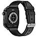 Orologio Intelligente, Ecg, Frequenza Cardiaca, Pressione Sanguigna, Sonno, Contapassi, Cinturino In Pelle Black - Foto miniatura 3