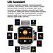 Orologio Intelligente, Ecg, Frequenza Cardiaca, Pressione Sanguigna, Sonno, Contapassi, Cinturino In Pelle Black - Foto miniatura 4