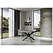 Tavolo Allungabile 90x130/234 Cm Volantis Premium Cemento Telaio Antracite - Foto miniatura 4