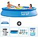 Piscina Fuori Terra - In Giro - 305x61 Cm - Blu - Include Accessori Coordinati A832 - Foto miniatura 1
