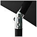 Lusso Casadino -  Ombrellone A Sbalzo 3 Livelli Palo Alluminio 2 M Nero - Foto miniatura 6