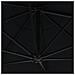 Ombrellone Da Giardino A Parete Con Led 300 Cm Nero - Foto miniatura 8