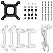 Kit Raffreddamento a Liquido LQ240 White Ventole 120 mm Colore Bianco - Foto miniatura 5