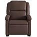 Poltrona Alzapersona Reclinabile Marrone in Similpelle - Foto miniatura 9