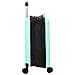Valigia Pieghevole Guscio Duro 24'' Verde Menta 43x27x66 cm ABS - Foto miniatura 4