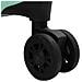 Valigia Pieghevole Guscio Duro 24'' Verde Menta 43x27x66 cm ABS - Foto miniatura 6
