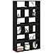 Supporto per Piante Legno Ingegnerizzato Nero 100x33x187,5 cm - Foto miniatura 3