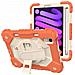 Custodia Per Ipad Mini 6 8,3” Con Supporto E Tracolla Arancione - Foto miniatura 4