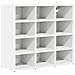 Scarpiera Bianco 77.5 x 30 x 67 cm Legno multistrato - Foto miniatura 1