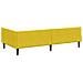Struttura del letto ad angolo con testiera Giallo 90 x 200 cm - Foto miniatura 8