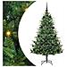 Albero di Natale artificiale preilluminato con set di palline - Foto miniatura 1