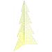 Albero di Natale con 240 LED Bianco caldo 180 cm Acrilico - Foto miniatura 1