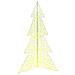 Albero di Natale con 240 LED Bianco caldo 180 cm Acrilico - Foto miniatura 2