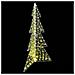 Albero di Natale con 240 LED Bianco caldo 180 cm Acrilico - Foto miniatura 3