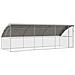 Gabbia per polli Argento 600 x 200 x 198.5 cm Acciaio zincato - Foto miniatura 1