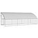 Gabbia per polli Argento 600 x 200 x 198.5 cm Acciaio zincato - Foto miniatura 6