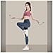 Corda Per Saltare Ad Anello Da Dito A Doppio Uso Per Fitness Cardio Portatile Green - Foto miniatura 4