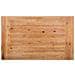 Tavolino In Legno Intagliato Marrone 120x70x50h - Foto miniatura 6