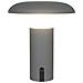 Lampada Led Ricaricabile Ramsey — Grigio Opaco Ø17×21 Cm - Foto miniatura 2