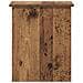 Cassa di stoccaggio Legno antico 40 x 40 x 50 cm - Foto miniatura 5