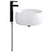 Lavabo da bagno Nero Opaco 38,5 x 38,5 x 16 cm Metallo - Foto miniatura 1
