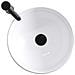 Lavabo da bagno Nero Opaco 38,5 x 38,5 x 16 cm Metallo - Foto miniatura 6