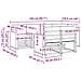 Set divano sezionale con cuscino 6 pcs Naturale e Grigio Chiaro - Foto miniatura 7
