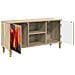 Mobile TV HEESCH 102 x 33 x 50 cm Sonoma Legno ingegnerizzato - Foto miniatura 3