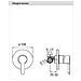 Miscelatore Doccia Incasso Serie Abc Cromo Ab87108cr - Foto miniatura 2