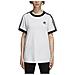 3 Stripes Tee T-shirt Donna Taglia 42 - Foto miniatura 1