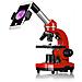 Bresse Junior microscopio per studenti Biolux Sel con supporto per smartphone, accessori e sistema di zoom Barlow, per bambini, principianti e adulti - Foto miniatura 3