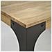 Tavolo da bar Bristol stile industriale vintage 70x70x108h. cm - Foto miniatura 2