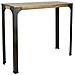 Tavolo da bar Bristol stile industriale vintage 70x70x108h. cm - Foto miniatura 3