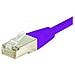 854451 Cavo Di Rete 0,3 M Cat6 S / ftp [ s-stp] Viola (patch Cord Rj45 Cat. 6 S / ftp Purple- 0.30 M Full Copper)  - Foto miniatura 1