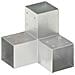 Connettore Per Pali A Forma Di Y In Metallo Zincato 91x91 Mm - Foto miniatura 1