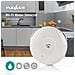 Rivelatore D'acqua Intelligente Rotondo Connesso Via Wi-fi Con Allarme Da 50db, Bianco - Foto miniatura 11