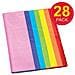 Tissue Aw368 Rainbow Colored Carta Valore Confezione Da 28 Perfetto Per Tutti I Progetti Artistici Ideale Per Aula Lavoro La Casa Attivit E Compiti Del Gruppo Artigianato Assortiti Ana - Foto miniatura 2