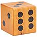 Set di Dadi Giganti da Giardino 6 pz in Legno Massello di Pino - Foto miniatura 2