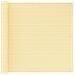Schermo Frangivista per Balcone Beige 90x500 cm in HDPE - Foto miniatura 1