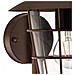 Luce da Parete Esterna Pulfero 1 28x22x28 cm Marrone - Foto miniatura 2