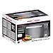 PC-MWG 1204 Superficie piana Microonde con grill 23 L 800 W Specchio, Stainless steel - Foto miniatura 4