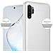 Custodia Compatibile Con Samsung Galaxy Note 10 Plus In Argento Metallico - Coperchio Protettivo In Silicone Tpu Flessibile - Foto miniatura 5