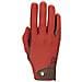 Guanti Da Equitazione Uomo Donna Modello Muenster Con Palmo Microforato 8 - Foto miniatura 1