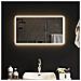 Specchio Da Bagno Con Luci Led 40x70 Cm - Foto miniatura 1