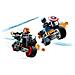 76260 Marvel Motociclette di Black Widow e Captain America - Foto miniatura 3
