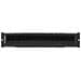 Pannello Passacavi a Soffitto AK-1106-B per Armadio Rack 19" con Spazzola Colore Nero - Foto miniatura 3