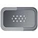 Tappeto Bagno Doccia Antiscivolo Assorbente Home Sweet Home Home Sweet Home Grigio Scuro - Foto miniatura 1
