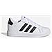 Gw6511 Grand Court Sneakers Pelle Bianco Unisex Bianco 37 1/3 - Foto miniatura 1