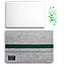 HR-004 borsa per laptop 33 cm (13") Cover Verde, Grigio - Foto miniatura 3
